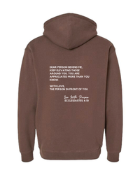 Dear Person Behind Me Hoodie