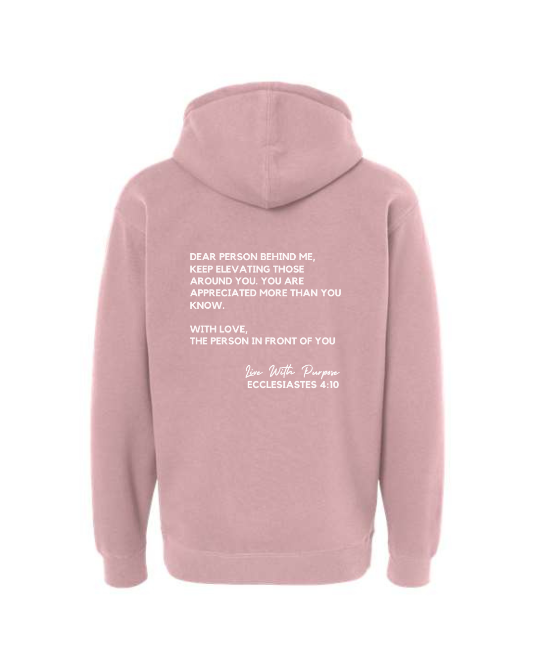 Dear Person Behind Me Hoodie