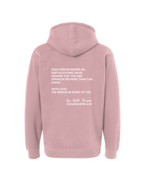 Dear Person Behind Me Hoodie