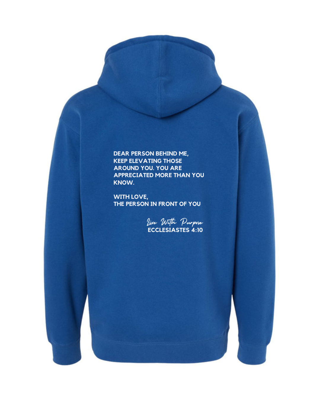 Dear Person Behind Me Hoodie