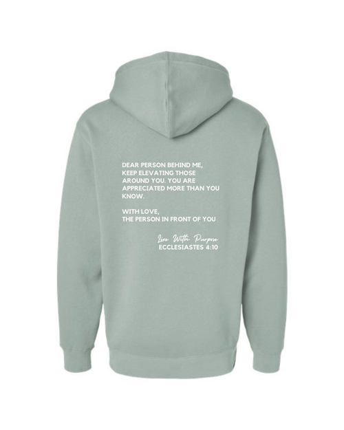 Dear Person Behind Me Hoodie