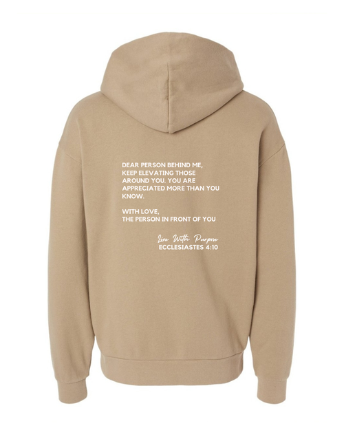 Dear Person Behind Me Hoodie