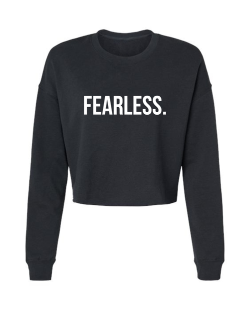 Fearless Crop Sweatshirt