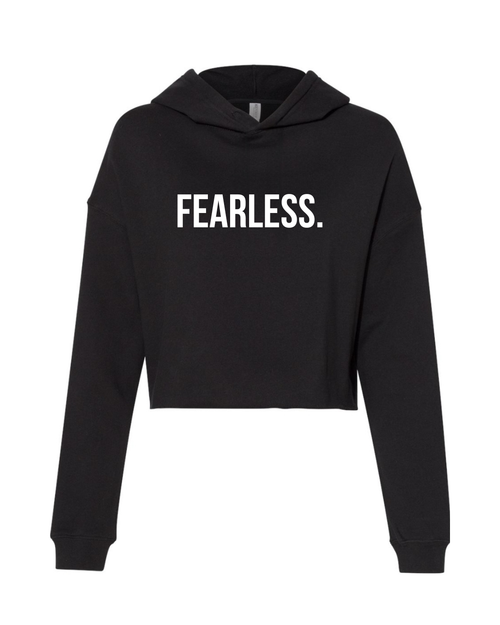 Fearless Crop Hoodie