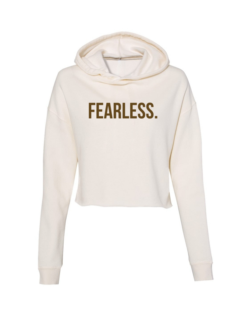 Fearless Crop Hoodie