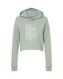 Girl Look at You Crop Hoodie