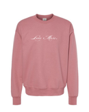 Love More Script Crewneck