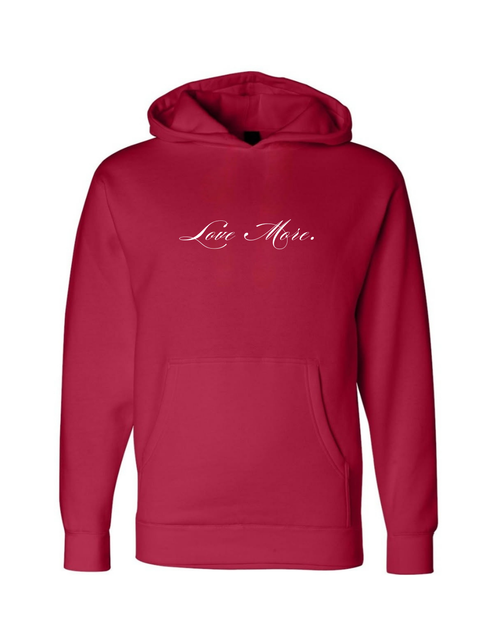 Love More Script Hoodie