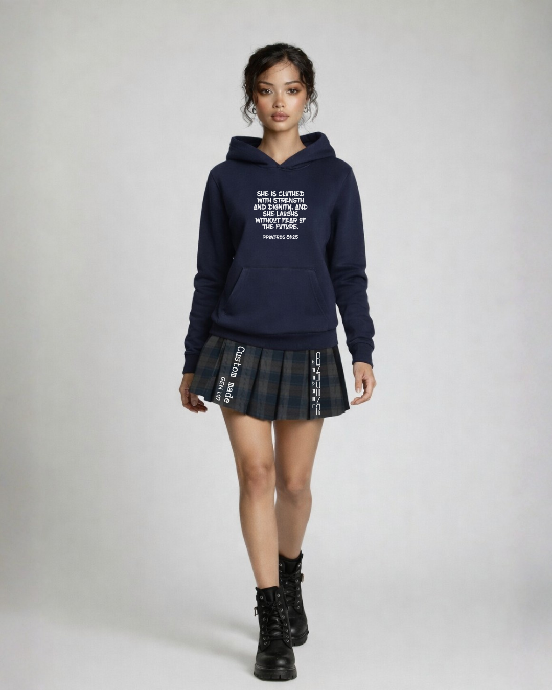 Confidence Pleated Skirt