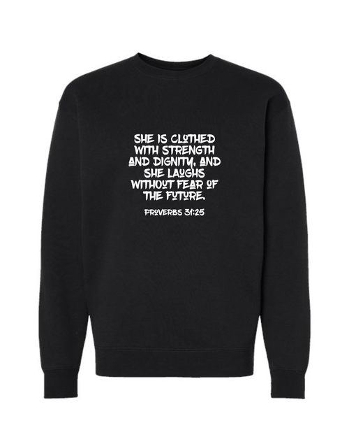 Proverbs Woman Sweatshirt
