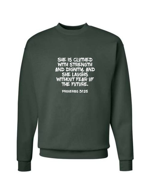 Proverbs Woman Sweatshirt