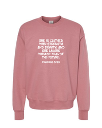 Proverbs Woman Sweatshirt