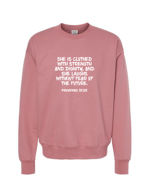 Proverbs Woman Sweatshirt
