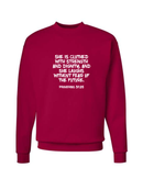Proverbs Woman Sweatshirt