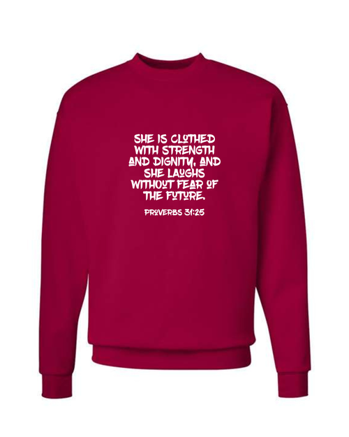 Proverbs Woman Sweatshirt