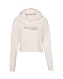 Trust The Process (Jeremiah 29:11) Crop Hoodie