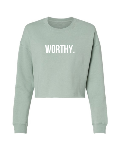 Worthy Crop Sweatshirt
