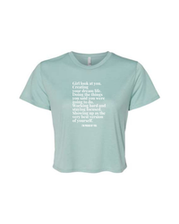 Girl Look At You Crop Tee