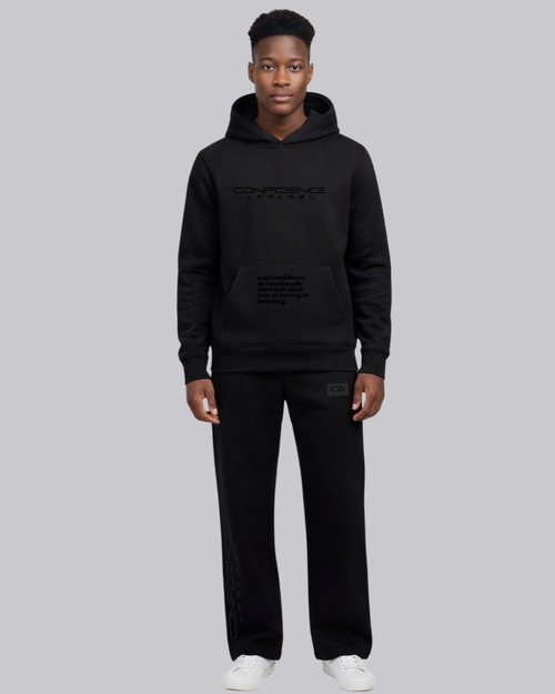 Quiet Confidence Hoodie (Stealth)